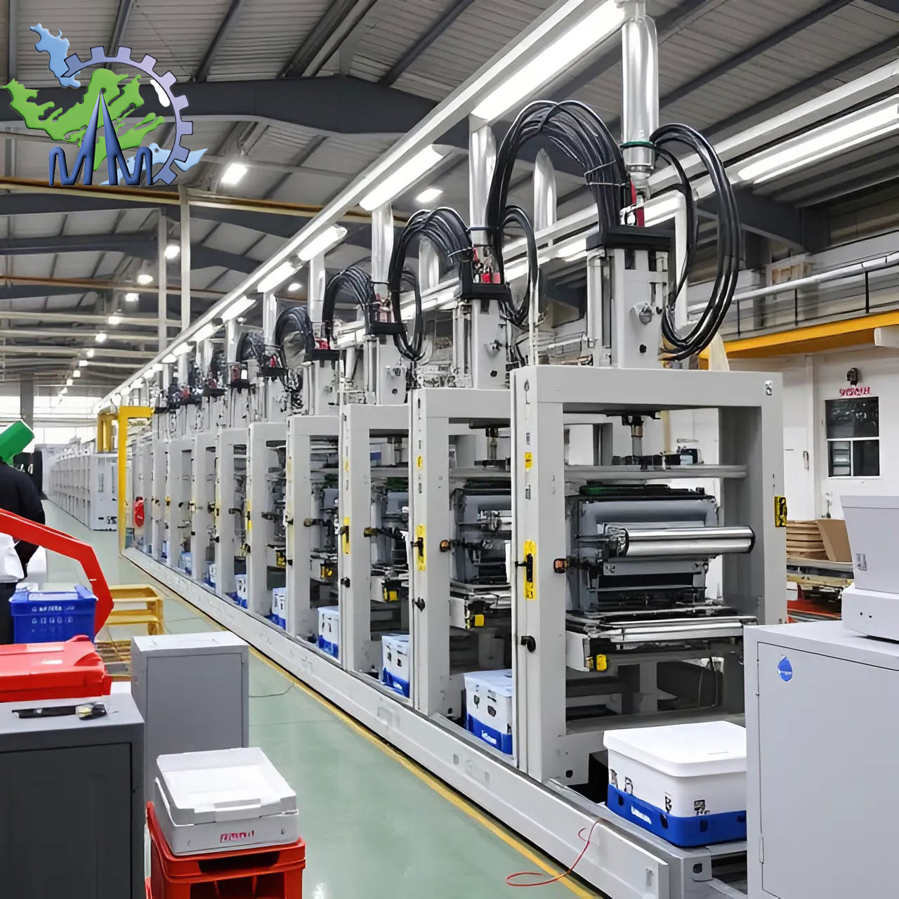 خط تولید تزریق پلاستیک 4 کارخانه تزریق پلاستیک