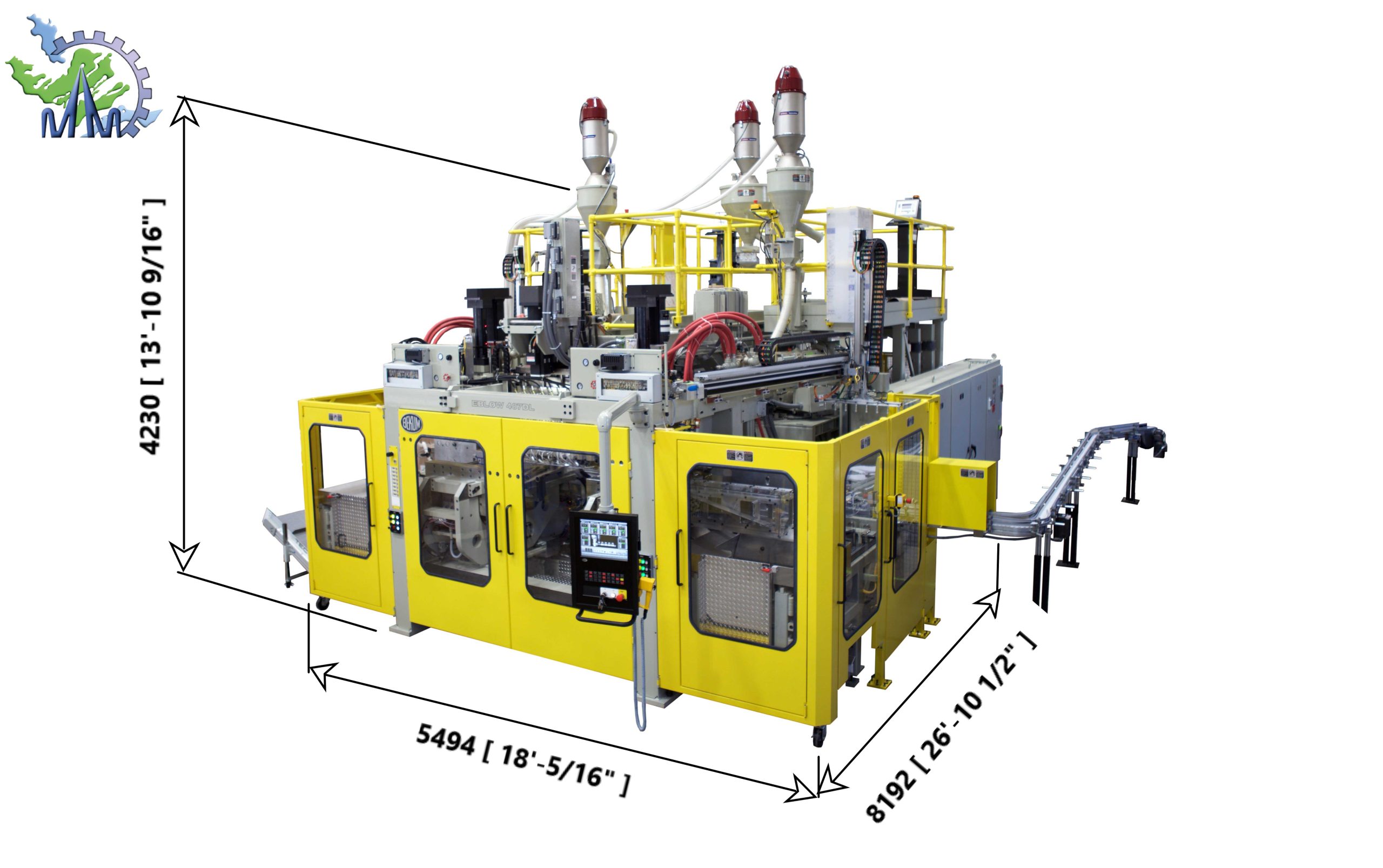 دستگاه پلاستیک بادی چند لایه 4 دستگاه-پلاستیک-بادی-چهار-لایه